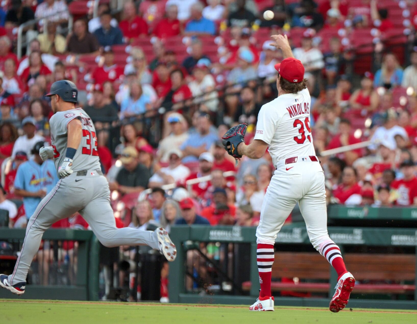 Cardinals host the Washington Nationals to take two of three